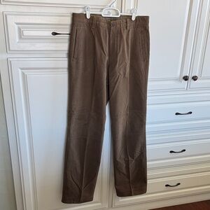 Boss Men's Pants in Olive/Brown